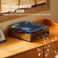 thumbnail image 6 of KFFKFF Vinyl Record Player with 3-Speed, Turntable & Belt-Driven with Integrated 3W Speaker and Magnetic Cartridge. Offers Bluetooth, Aux, RCA Outputs for 7, 10, 12-inch Records., 6 of 9