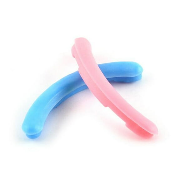 OUNONA 100 Pcs Eyelash Curler Strip Clip Refill Inserts Miss