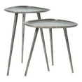 thumbnail image 2 of Convenience Concepts Bali Metal Nesting End Tables in Silver Metal Finish, 2 of 5