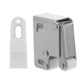 thumbnail image 1 of Fermoirs de Cabinet 1Ensemble Roue en Nylon Argenté pour Solutions de Rangement, 1 of 8