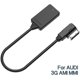 thumbnail image 3 of SAILING Cable adaptador Bluetooth Mmi Audio BRILLAR Auxiliar inalámbrico Negro, 3 of 5