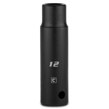 UPC: 0886352552127 | Capri Tools 12 mm Deep Impact Socket  1/2-Inch Drive  6-Point  Metric