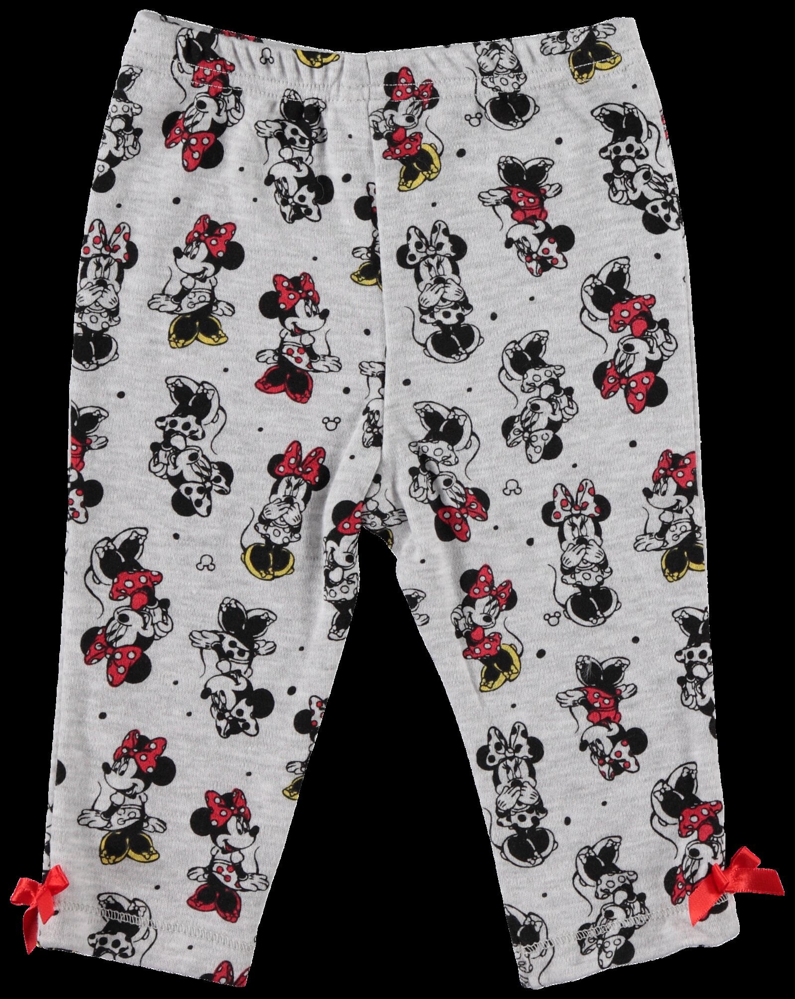 Disney- Minnie Mouse Newborn Activewear Bodysuit Pants Bib and Hat (Baby Girl's)