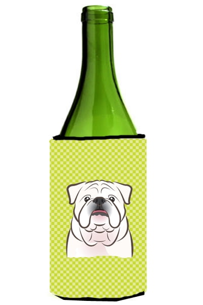 Lady with her Pug Wine Bottle Beverage Insulator Beverage Insulator Hugger