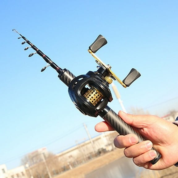 qiya Ultra-Light Portable 150cm Mini Fishing Rod:High Sensitivity Fishing Pole