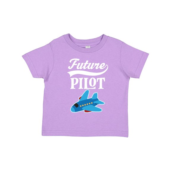 Inktastic Future Pilot Childs Airplane Flying Boys or Girls Toddler T-Shirt