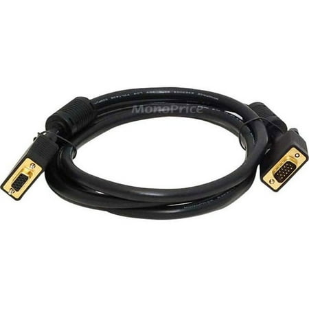 UPC: 0844660000860 | Monoprice Computer Cord SVGA (HD15) M to F 6ft 86