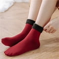 thumbnail image 3 of Winter Warm Thicken Thermal Socks Seamless Sock Plus Velvet Floor Sleeping Socks, 3 of 6