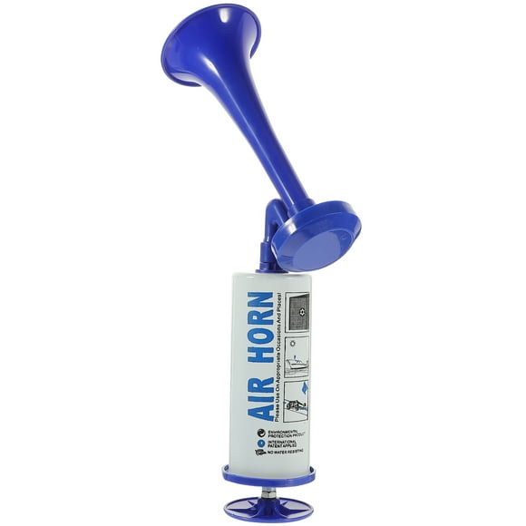 CIMAXIC air horn Match Air Horn Hand Push Pump Air Horn Sports Boating Warning Air Horn Party Prop,13.39"X1.97"X1.97"