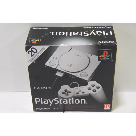 Sony PlayStation Classic with 20 Pre-Loaded Games Including - PlayStation