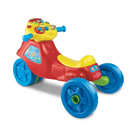 VTech, 2-in-1 Learn & Zoom Motorbike, Riding Toy for 1 Year