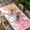Pink, variant on Navy Blue Christmas Table Cloths for 8 Foot Rectangle Tables, Snowman Xmas Snowflake Ball Winter Patio Waterproof Elastic Fitted Tablecloths, Washable Rectangular Table Cover for Camping