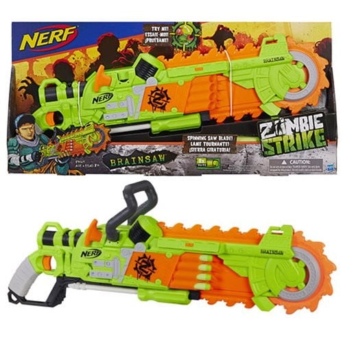 nerf zombie brainsaw