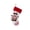 Multicolor1007, variant on Tuvgenk Christmas Stocking with Santa Claus Design, 17.7x10.6 in Multicolor Cloth Hanging Decor for Fireplace Mantel Display