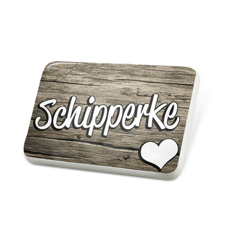 Porcelein Pin Schipperke, Dog Breed Belgium Lapel Badge – NEONBLOND
