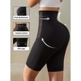 thumbnail image 4 of Athlemo Women's Tummy Control Shapewear High Waisted Body Shaper Shorts Slimming Panties, 4 of 7