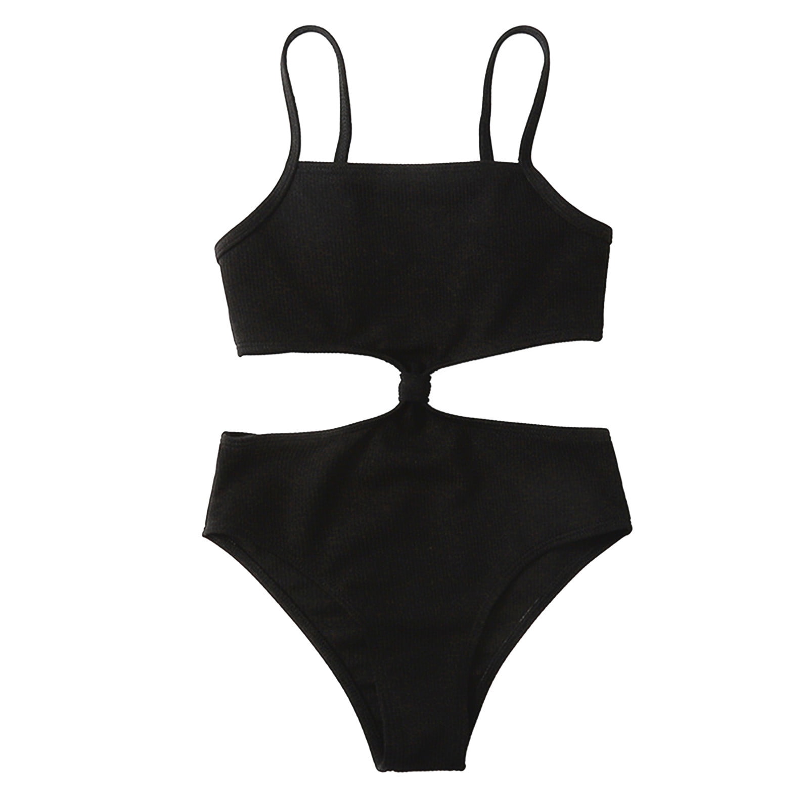 Girls black one piece bathing suit sale