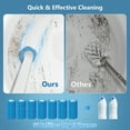 thumbnail image 6 of Skdwakiz Disposable Toilet Brush and Holder Set, Toilet Bowl Cleaner Wands with 56 Cleaner Refills, Disposable Cleaning Tools for Toilet, Bathroom Cleaning, Bathtub, 6 of 9