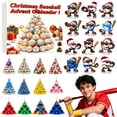 thumbnail image 1 of 2D Baseball Cartoon Hanging Advent Calendar Set with 24 Surprise for Festive Countdown, 1 of 5