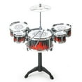 thumbnail image 1 of Kyusrd Summer All Sale!Jazz Drum Musical Instrument Five Drum Set Drum Toy Infant Early Education Percussion Instrument, 1 of 9