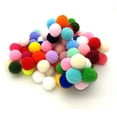 thumbnail image 3 of Shisuyan Small Craft Pompoms Dacron 160Pcs 1In, 3 of 8