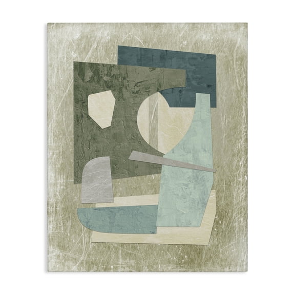 Stupell Industries Mid-Century Neutral Shapes Arranged Canvas Art, 16 x 20, by Suzanne Nicoll