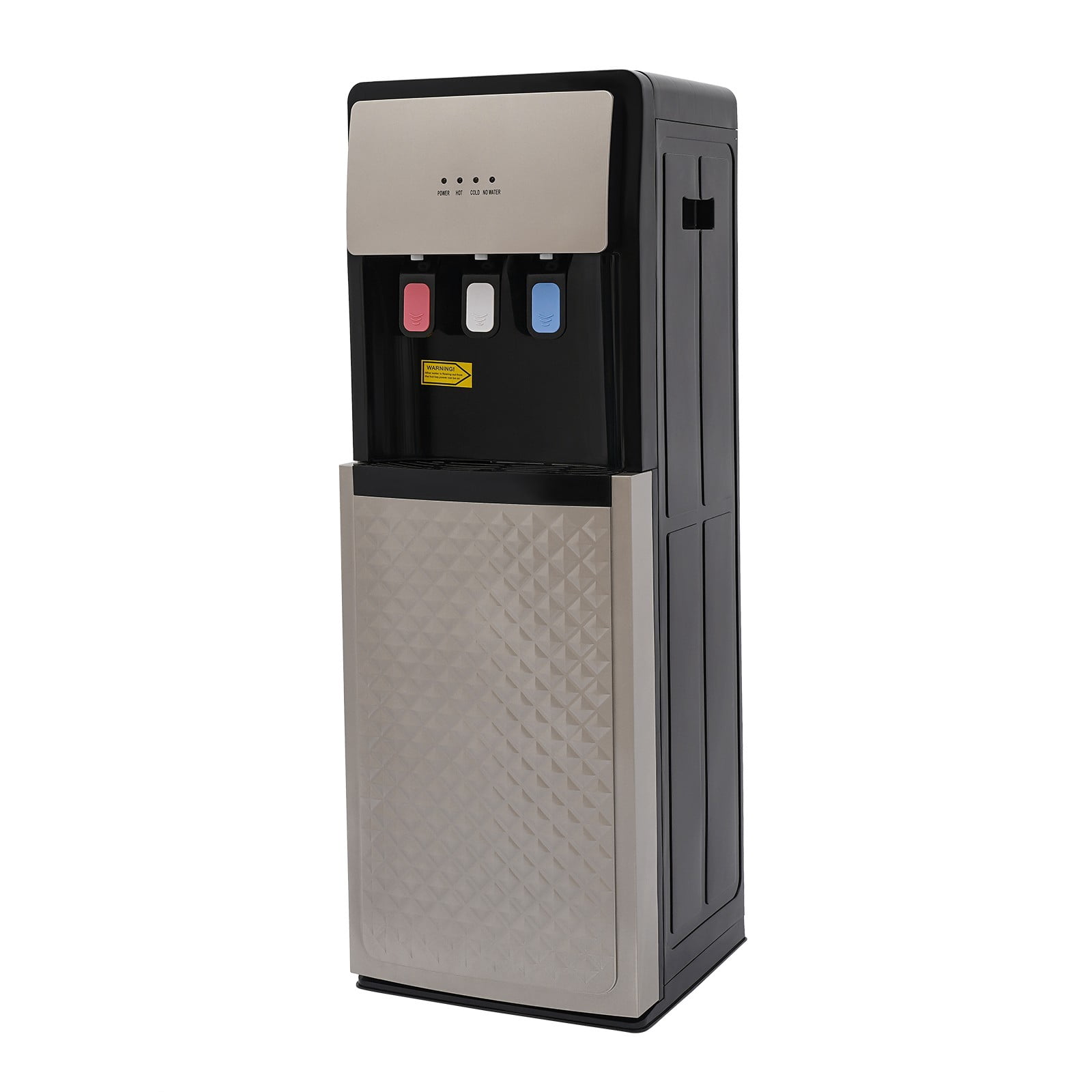 Bottom Loading Water Dispenser, Hot Cold Water Dispenser, 3 Temperature Water Outlet, for Home, Office (Silver Grey)