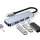 thumbnail image 5 of Sidaley 4 en 1 USB3.0 Tipo-c Hub Profesional Adaptador de conexión de alta velocidad Computadoras portátiles Teléfonos móviles Estación de Electrónica miscelánea Ranura tipo c, 5 of 6