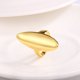 thumbnail image 1 of Anillos de joyería de calidad de lujo de Plata de Ley 925 para mujer, superficie curva geométrica, accesorios de boda, joyería para alergias, 1 of 2