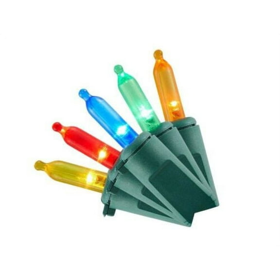 Home Accents Holidays 100 Multi Colored Mini LED Lights 29.5 Ft Christmas