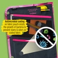 thumbnail image 5 of FIVE STAR DuraShield Mesh Pencil Case, Pink, 11 x 9 in, 5 of 9