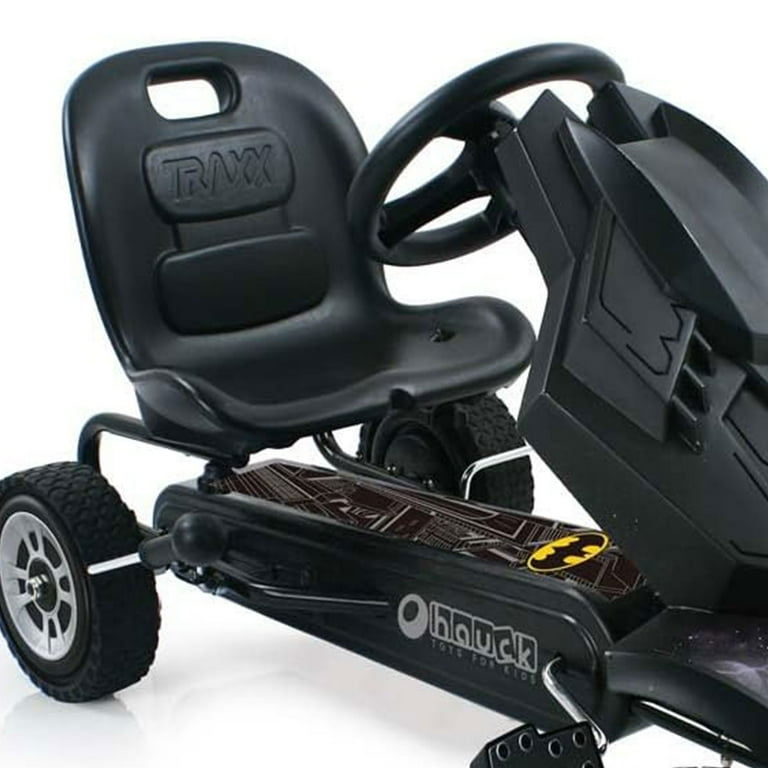 Hauck Batmobile Pedal Go Kart Superhero Ride On Batman Vehicle for Kids