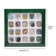 thumbnail image 4 of Minerales de piedra de ágata de cristal Natural Kearding fósiles en forma aleatoria materiales de enseñanza Decoración del hogar, 4 of 6