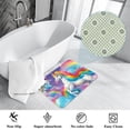 thumbnail image 3 of Unicorn Polyester Non-Slip Machine Washable Floor Carpet Chair Mat Floor Rug, 3 of 6