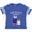 Football Blue and White, variant on Inktastic Happy Birthday, Auntie Cute Penguins Boys or Girls Toddler T-Shirt