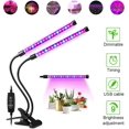 thumbnail image 5 of 10 Niveaux de Lumières de Croissance Dimmables pour Plantes d'Intérieur, Lumières de Croissance LED Spectre Complet avec Support, Hauteur Réglable (avec Fonction de Minuterie 3 Modes), 5 of 5