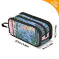 thumbnail image 4 of FORMRS Pencil Case with 3 Compartments Zipper Pouch, Elementary School Level and up, Pink Window, 4 of 8