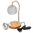 thumbnail image 3 of SHOWERORO Warm Light Candle Warmer Lamp Wood 1 Set Perfect For Parties And Weddings, 3 of 8