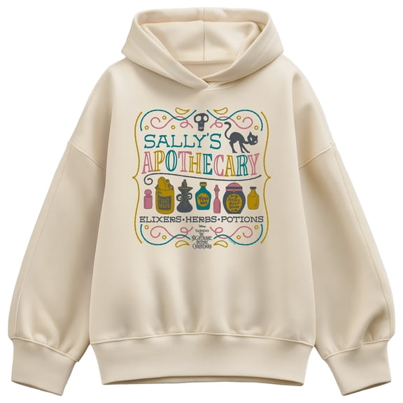The Nightmare Before Christmas - Sallys Apothecary - Women's Oversized Fleece Hoodie Sweatshirt