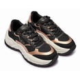 thumbnail image 4 of TENIS ARMANI EXCHANGE PARA MUJER NEGRO/DORADO, 4 of 5