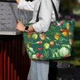 thumbnail image 4 of Wukai Vegan Print Zipper Bag,large Beach Tote Bag,Waterproof Sandproof Bag,Grocery and Picnic Tote Travel Bag, 4 of 5