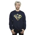 thumbnail image 2 of DC Comics Mens Superman My Mum My Hero Sweatshirt, 2 of 3