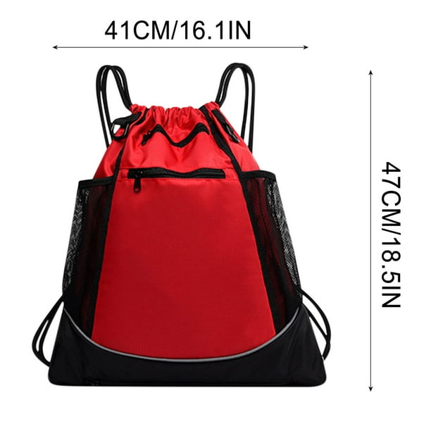 TopLLC Sac à Dos Sacs à Dos de Sport Grande Capacité Sac de Sport à Cordon Sac à Dos avec Grand Cordon Poche Extérieure pour Accès Rapide Sac de Sport