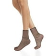 thumbnail image 5 of Women Girls Lace Socks Sheer Loose Socks Decorated Mesh Tulle Socks Transparent See Through Lace Slouch Socks, 5 of 6