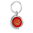 thumbnail image 1 of Llavero China Lucky Patrón Oro Ronda Rotating Metal Keyring Holder, 1 of 2