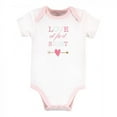 thumbnail image 3 of Hudson Baby Infant Girl Cotton Bodysuits, Daddys Girl, 9-12 Months, 3 of 5