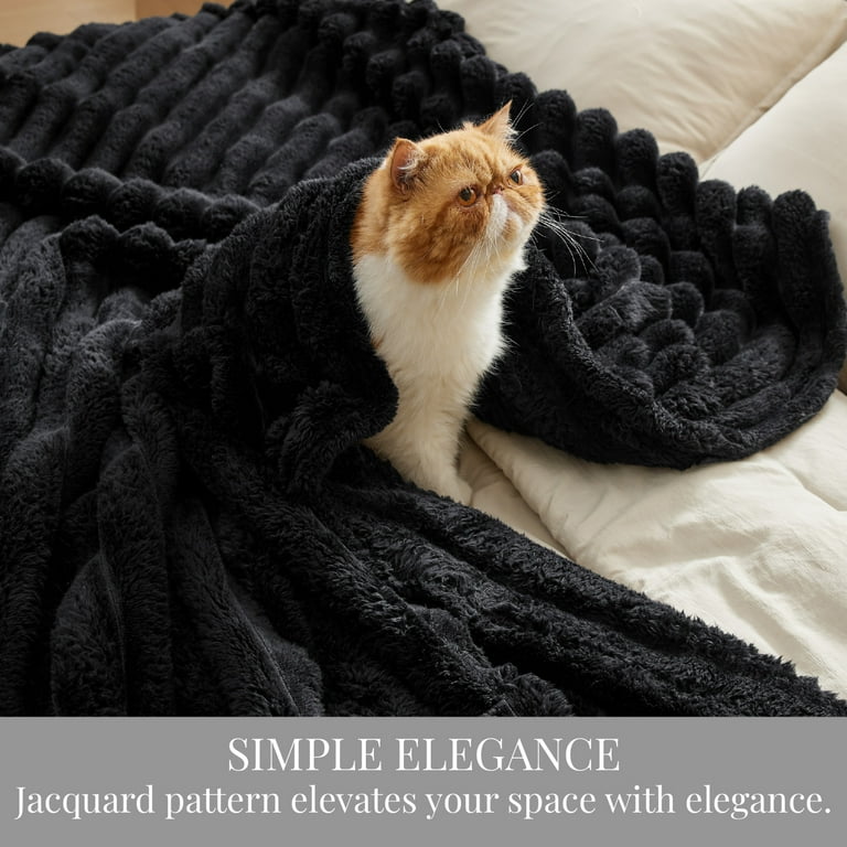 Cozy Comfort Twin Blanket for Couch, Wider Striped Cute Small