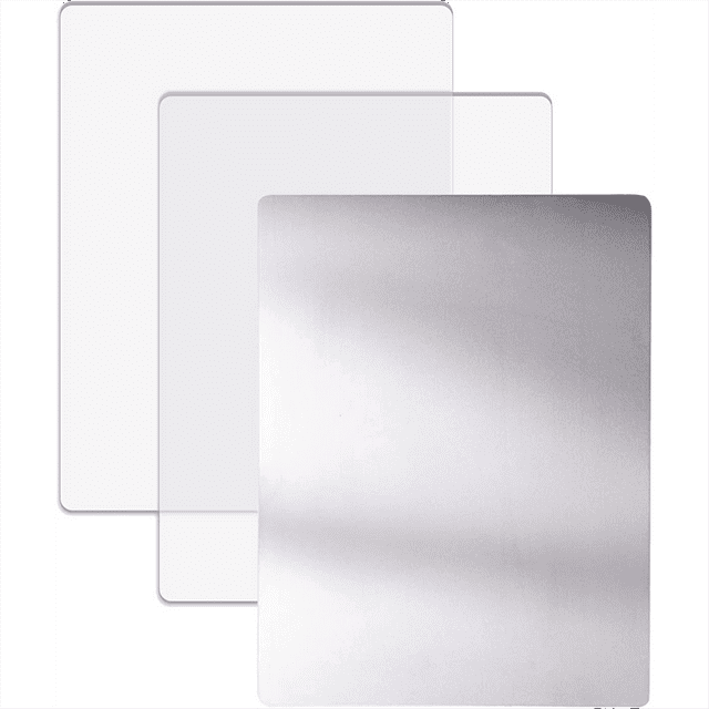 3pcs/Set,for Die Cutting Machine,Clear PC Cutting Plates and Adapter Mat Compatible Etched -Thin Metal Dies,3*pcs die cutting machine