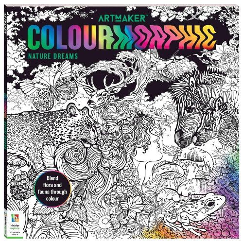 Hinkler Pty Ltd Art Maker Colourmorphic Colouring Book Nature Dreams (Paperback) Nature