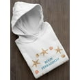 thumbnail image 3 of Buon Ferragosto Starfish Wreath Hoodie Toddler -Image by Shutterstock,  4 Toddler, 3 of 4